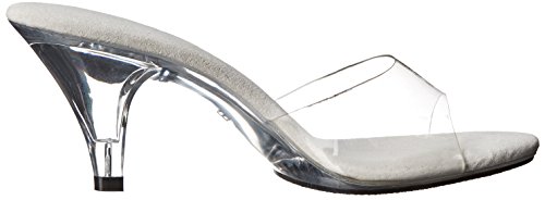 Ellie Shoes Women's 305-Vanity Heeled Sandal, Clear, 8 #TOP5