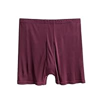 Boxer Uomo Raso Boxer Uomo In Raso Seta - Pantaloncini Corti 3-inch, Leggeri E Sexy, Per Pigiama O Casual, Poliestere Ed Elastan Boxer Uomo Rosso - Foto 5