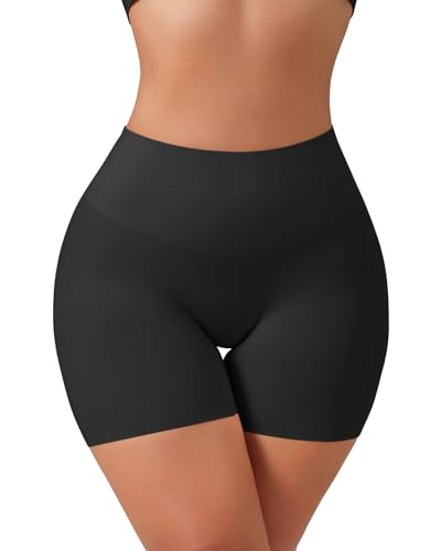 Image of Tummy Control Shapewear Shorts for Women Under Dress Womens Compression Shorts Under Dress Shapewear