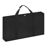 Borsa da trasporto per tavolo da DJ, resistente, per stand da discoteca, 120 x 58 cm, tessuto Oxford, colore nero