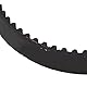 2 Stück Vacuum Belts Staubsaugerbürstenrollengürtel, Staubsaugerteile Gürtelgummi Staubsaugergürtel Zahnriemen Ersatz für SHARK AZ1002 AZ1000 AX952 AX950