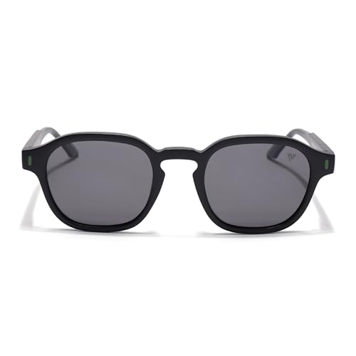 Image of Voyage Square UV Protected & Polarized Sunglasses for Men & Women