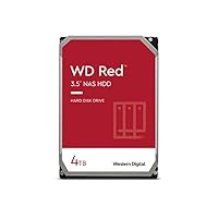 WD RED Unit&agrave; Interna per NAS da 4 TB, 5400 Giri/Min, SATA 6 Gb/s, SMR, 256 MB di Cache, 3.5', Hard...
