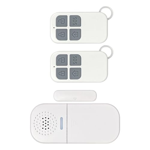 Alarme de porte fenêtre avec alertes lumineuses et 5 modes réglables