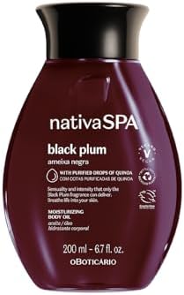 O Boticário Nativa SPA Huile corporelle de prune noire enrichie e...