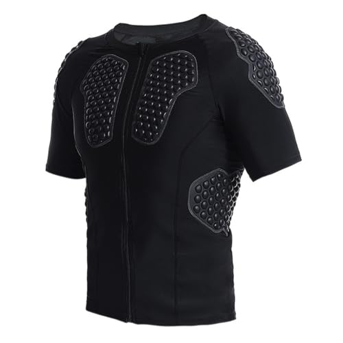 Rashguard rembourré homme avec protection antichoc pour le sport
