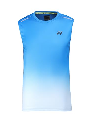 Image of YONEX Comfort Club 8 Sleeveless Round Neck T-Shirt 3000- Sustainable Performance |TruDry Moisture-Wicking | Cool, Dry and Comfortable | Round Neck | Light Weight | Eco-Friendly T-Shirt