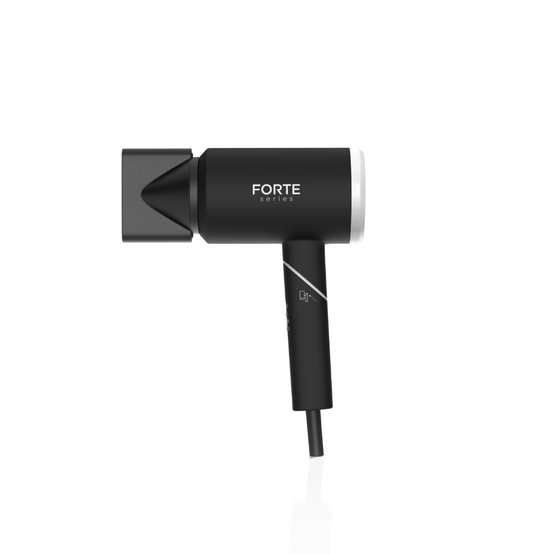 Forte Series Forte Pro Hair Dryer for Men Magnetic Nozzle Attachment 110-125V Black