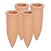Produktbild Relaxdays Tonspitzen Bewässerung, 4er Set, Gießhilfe für 1,5 l PET Flaschen, Gießkegel HBT: 15 x 5,5, x 5 cm, terracotta