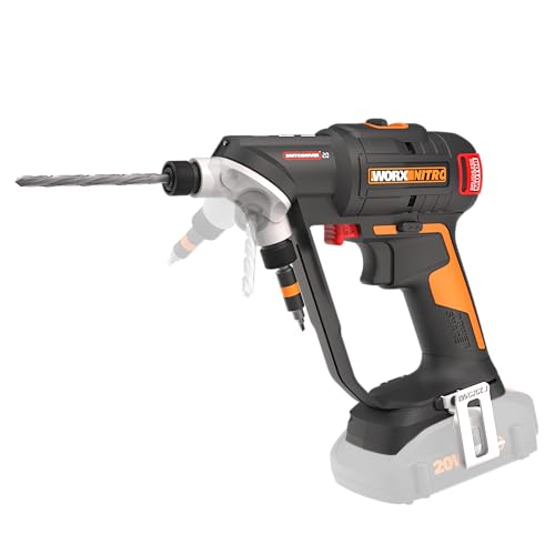 WORX Cordless Drill Driver, 20V 1/4-Inch Brushless 2-in-1, WX177L.9