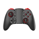 USB wiederaufladbar: Eingebauter wiederaufladbarer Lithium-Akku. Sie können das Gamepad aufladen, indem Sie das mitgelieferte USB-Kabel in den Ladeanschluss stecken.