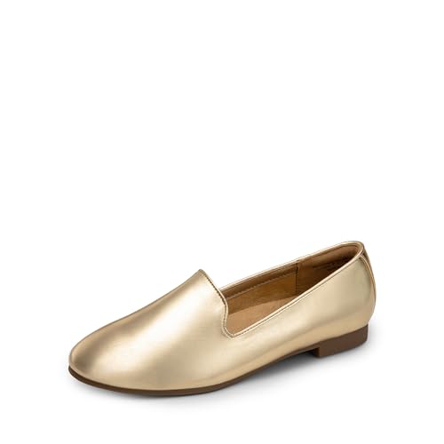 Image of DREAM PAIRS Round Toe Flats for Women Dressy Comfortable, Slip-On Dress Business Casual Office Work Shoes for Women