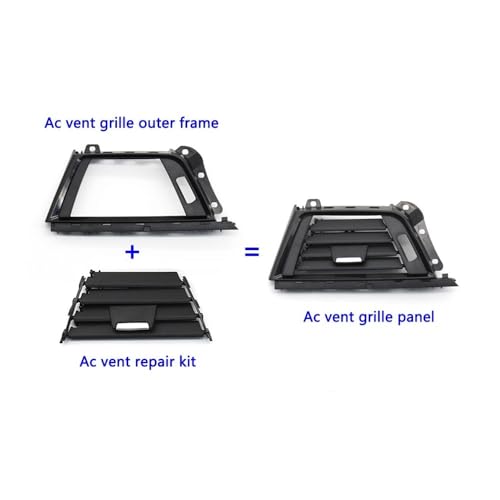 Grille climatisation BMW F32 F36 cadre de ventilation intérieur de haute précision