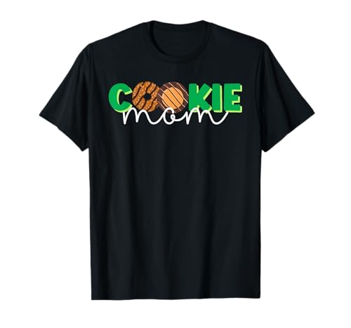 Cookie Mom Cookie Dealer Scout for Women Funny Scouting Mom T-Shirt