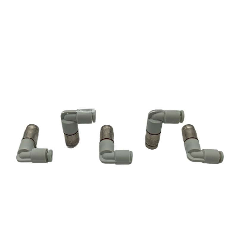 5pcs new Quick-plug elbow female connector with one-way valve KK2S/KK3S-23L 04L 06L 08L 10L (KK2S-23L)