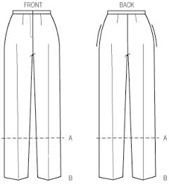 KWIK-SEW PATTERNS K4070 Misses' Pants