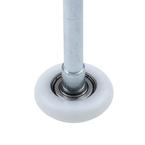 Semetall 10 Pack Premium Nylon Garage Door Roller,1.8" Wheels And 4.7" Stem,Quiet And Durable(White) #TOP3