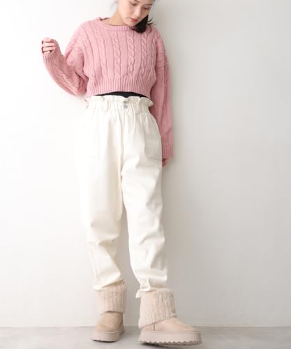 DMTR 厚底 ファーカバー ミニ丈 ムートンブーツ 29927-L12 の商品画像 5