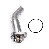 MILIPARTS Thermostat Housing Assembly Compatible with 2002-2009 Trailblazer Envoy 9-7 Rainier Ascender Bravada 4.2L