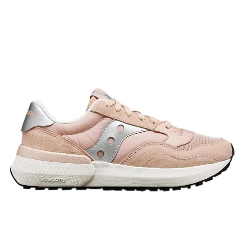 Saucony Jazz NXT Pink - Silver .S60790-12. Scarpa Sneaker Ginnastica da Donna E Ragazza. Numeri dal 36 al 41 (Pink-Silver, Sistema Taglie Calzature EU, Adulto, Numero, Media, 37)