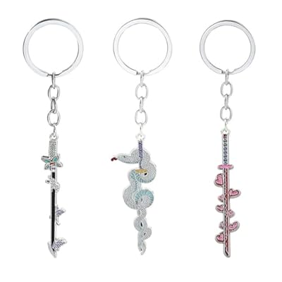 ARHZ 3 Piezas Llavero Demonio Slayer Cazador de Demonios, Cadena de Metal Personalizada, Regalo de Llavero para Niños(B) | Ya disponible en tu tienda friki favorita! En mundofriki.es! ARHZ 3 Piezas Llavero Demonio Slayer Cazador de Demonios, Cadena de Metal Personalizada, Regalo de Llavero para Niños(B) | Ya disponible en tu tienda friki favorita! En mundofriki.es!