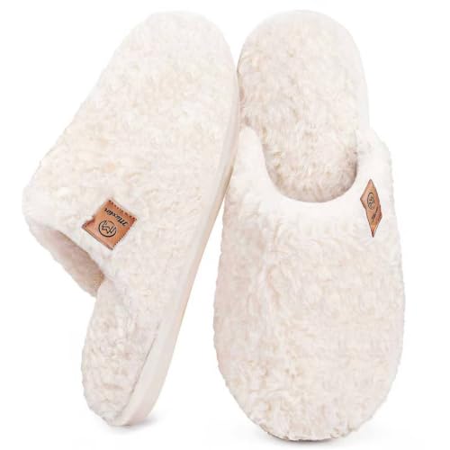 Misolin, pantofole in peluche con memory foam