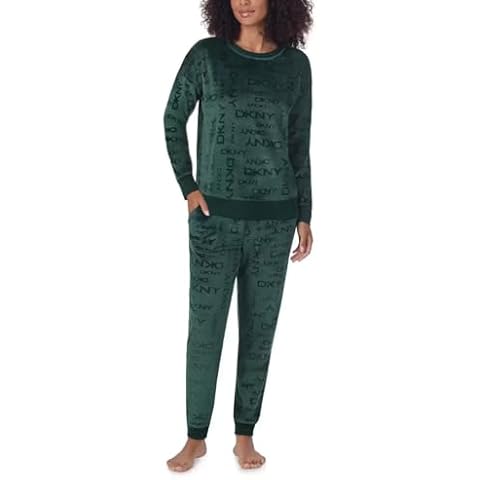 DKNY Ladies Plush Velour Lounge Set Cover
