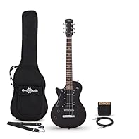 Includes gig bag, mini-amp, strap & more! Player-friendly design makes learning easier and more comfortable 3/4 size is ideal for younger players and beginners Portable mini-amp includes a headphone output for silent practice at home
