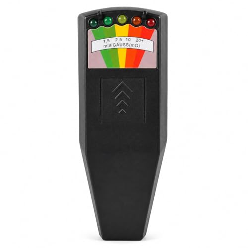 Imagen de VOBOR Medidor EMF Portátil con 5 Niveles LED