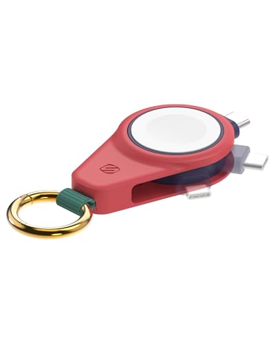 Scosche �}���[�d USB-C�d���v���O�C���g���x���[�d�� Apple Watch�p �|�[�^�u�����C�[�d��L�[�`�F�[�� iWatch�V���[�Y10/9/8/7/6/5/4/3/2 Ultra 2/SE�ɑΉ� �T���Z�b�g�R�[����