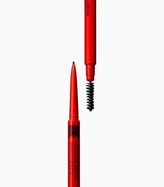 Image of MAKE Beauty Nano Brow, Micro Eyebrow Pencil. Long-Lasting Smudgeproof Eye Brow Makeup for Hairlike Lines. Precision Liner for Natural-Looking Eyebrows - Shade, Soft Black