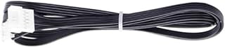 Black 3D Printer Stepper Motor Extension Cable Extruder Motor Extended Cable for Ender3 V2 CR10 Length Stepper Motor Extension Cable (100cm)