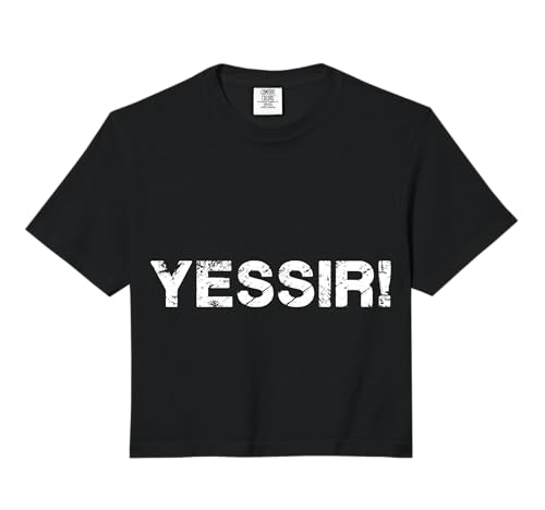 Yes, My Gentleman! Comfort Colors Crop Top