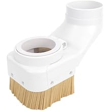 Spindle Dust Shoe Boot Cover Cleaner, 80mm Spindle Dust Boot Shoe CNC Motor Double Door Brush Cover Cleaner Engraving Machine Accessories