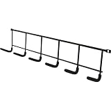 Crawford CMHD-6 6 Hook Household Hanger, Black,Large