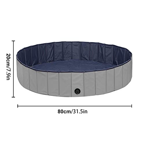 Piscina para animais de estimação,Piscina infantil para cães, Piscina para gatos em PVC com furo de