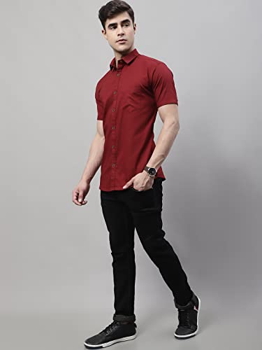 Image of Majestic Man Men's Cotton Slim Fit Shirt