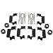 ACDelco 18K989X Professional Rear Disc Brake Caliper Hardware Kit with Clips and Bushings