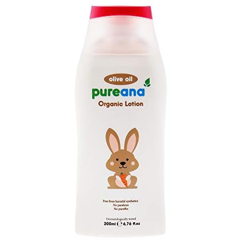 Pureana Baby Lotion with Organic Oils Cover
