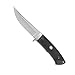 CRKT Ruger Accurate Fixed Blade Knife with Sheath: Hunting and Outdoor Knife, Satin Rising Point Blade, Textured Rubber Grip, Nylon Sheath R2202