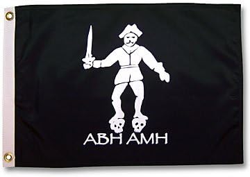 Black Bart 12"x18" Pirate Flag