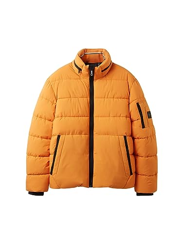 TOM TAILOR Herren Puffer-Jacke mit abnehmbarer Kapuze – Ansicht 3