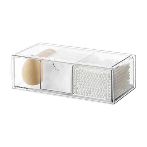 Uqezagpa Transparente Schubladenbox für Make-up
