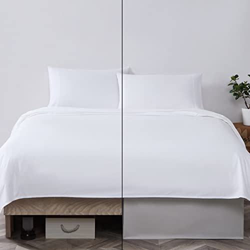 Southshore Fine Linens® - Vilano® Springs - 15 Inch Drop Pleated Bed Skirt, Steel Grey, King #TOP2