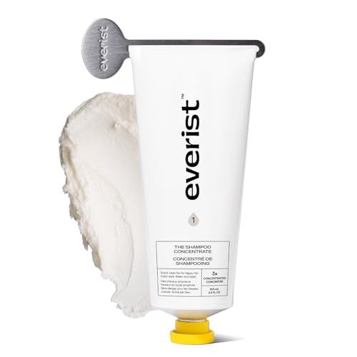 Everist The Shampoo Concentrate Waterless Bond-Repair Cream Shampoo for All Hair Types Glycerin & Aloe Hydration with Rosemary & Peppermint Plant-Based Vegan Color-Safe - 3.4 fl oz