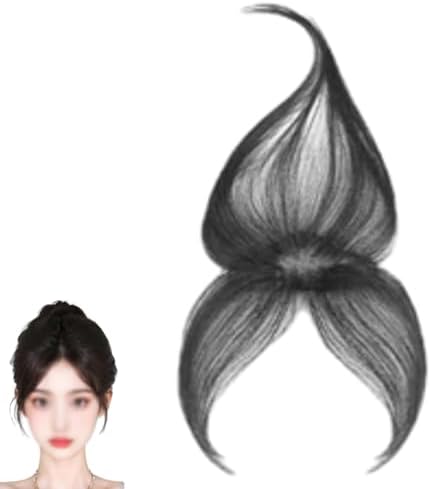 Amazon.co.jp: 【生え際隠し】3クリップの前髪ウィッグ 3D立体前髪 