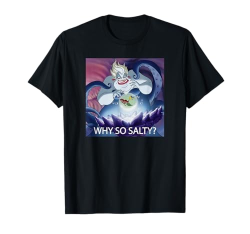 T-shirt Disney Villains Ursula avec imprimé poster boule de cristal pour fan de culture pop