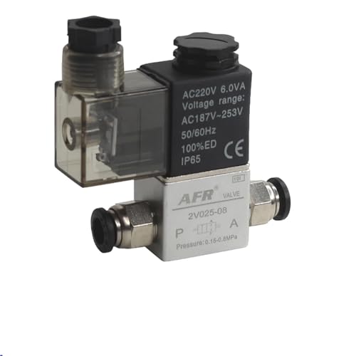 Électrovanne pneumatique 2V025-08 DC24V type Airtac 2 positions pour air - 4