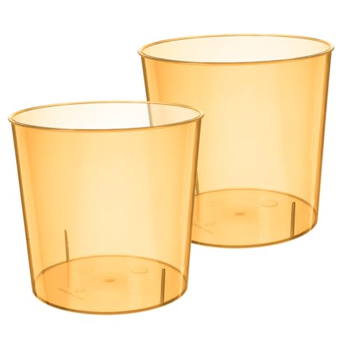 Canecas de basura transparentes para cocina x2