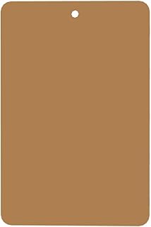 Tableta de fragancia para coche, 4 unidades, color sólido, patrón marrón, para colgar, ambientador para decoración del hogar y la oficina